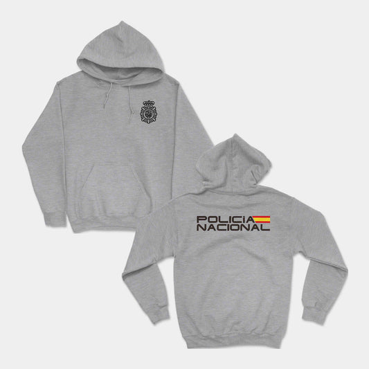 SUDADERA CON CAPUCHA - POLICIA NACIONAL