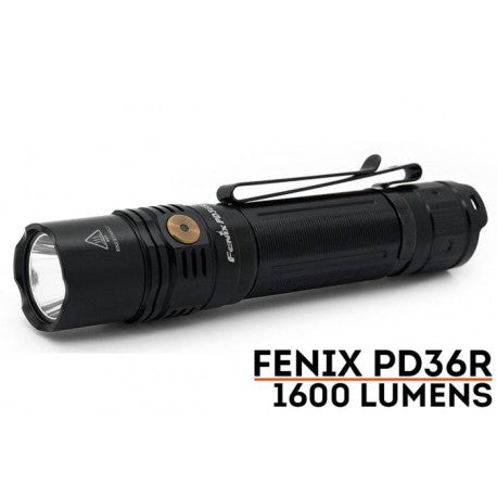LINTERNA FÉNIX PD36R 1600L + BATERÍA 21700