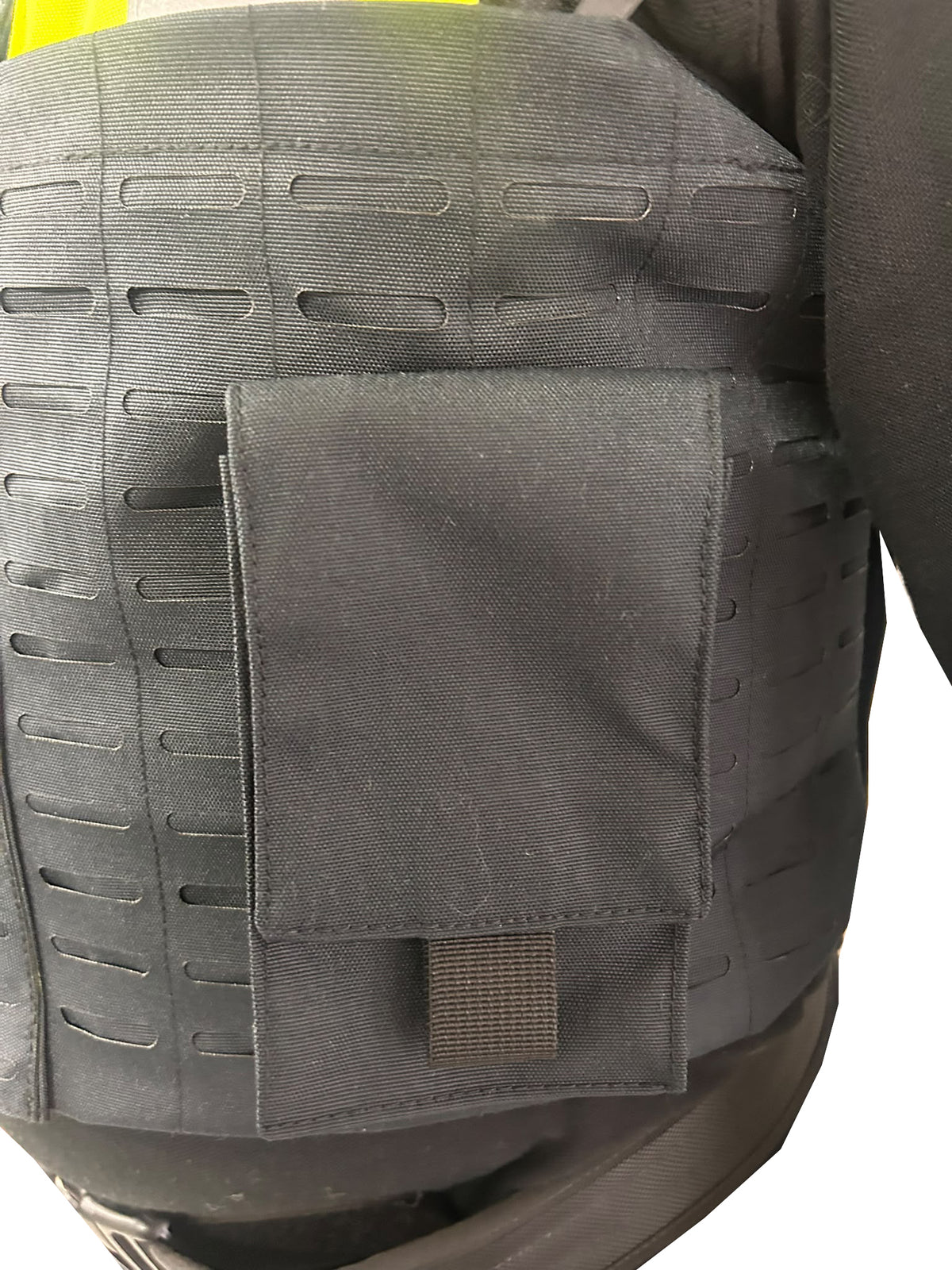 Detalle de bolsillo de funda exterior convertible