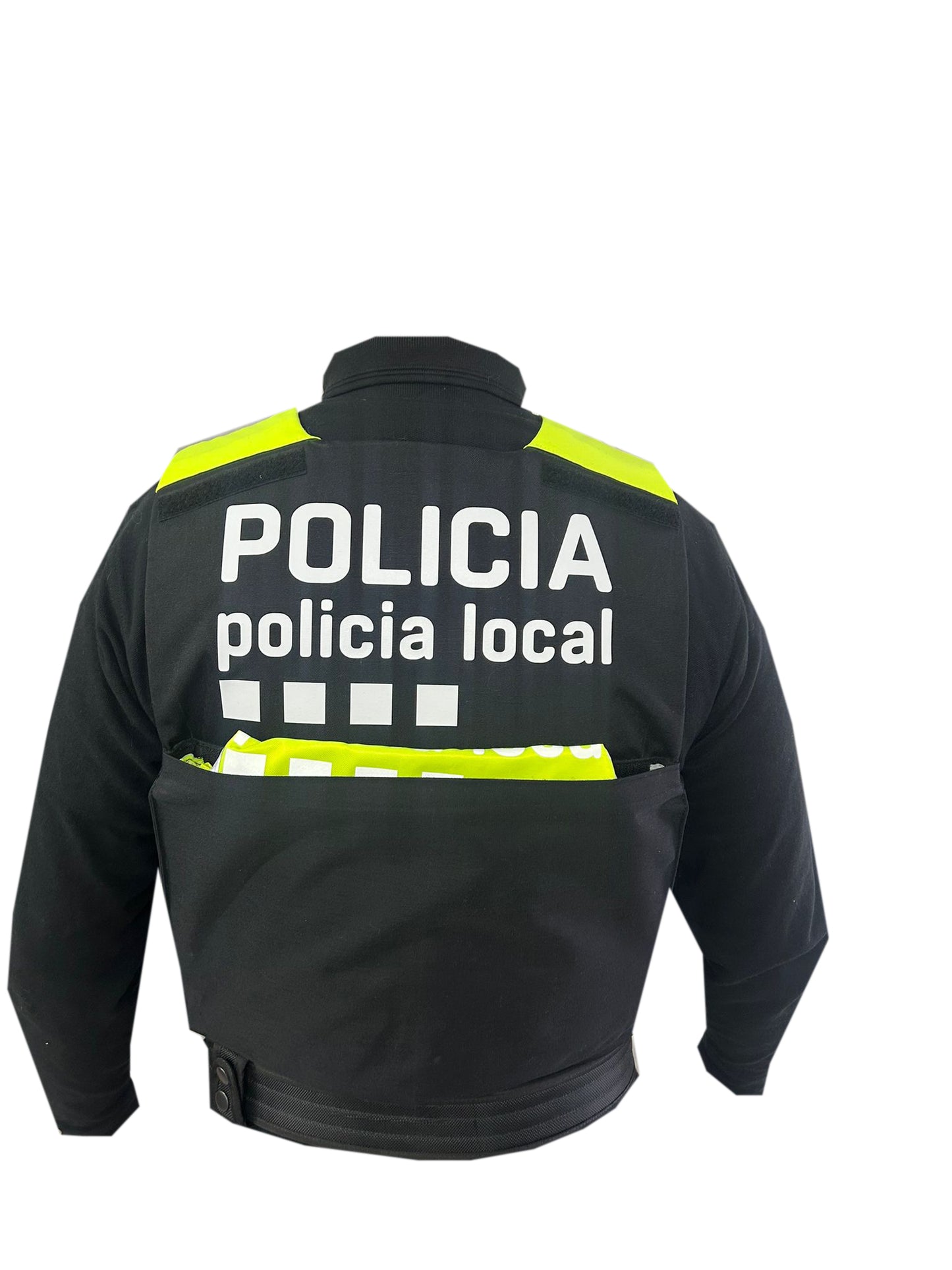 FUNDA EXTERIOR CON CREMALLERA CONVERTIBLE ALTA VISIBILIDAD