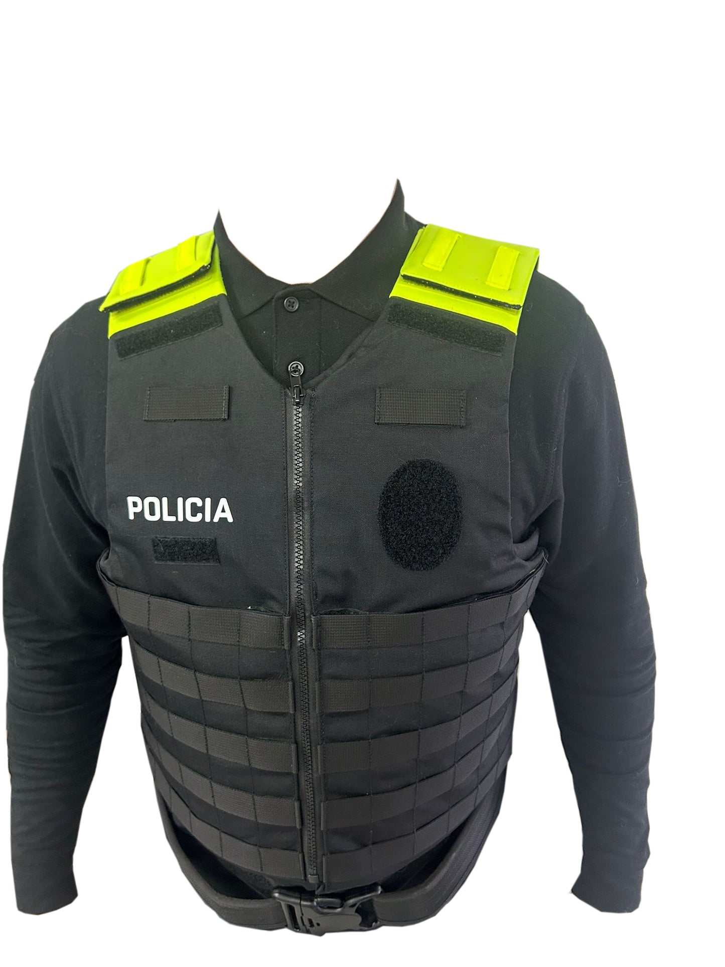 FUNDA EXTERIOR CON CREMALLERA CONVERTIBLE ALTA VISIBILIDAD