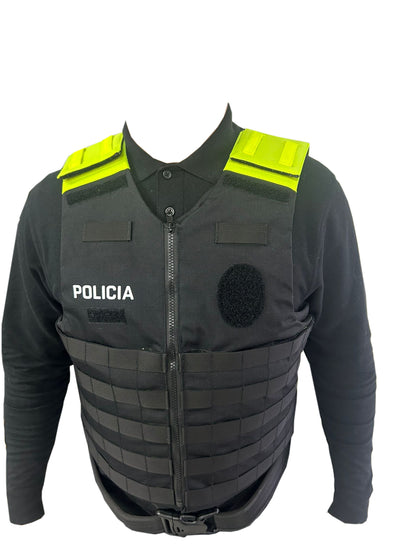 FUNDA EXTERIOR CON CREMALLERA CONVERTIBLE ALTA VISIBILIDAD