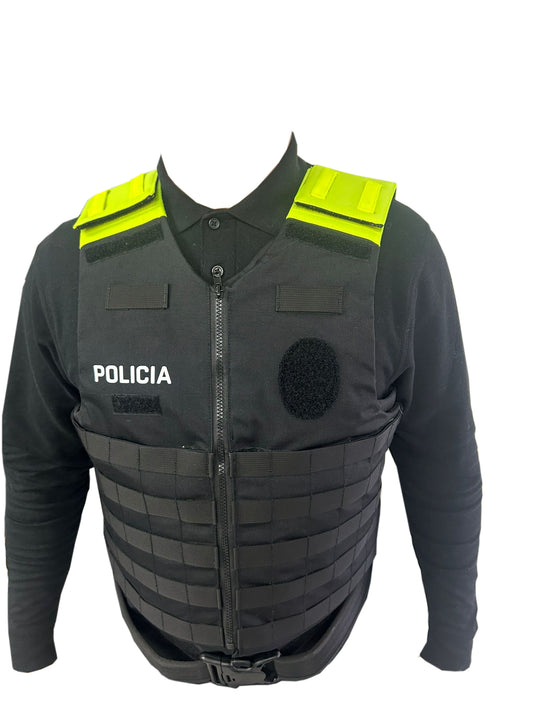 FUNDA EXTERIOR CON CREMALLERA CONVERTIBLE ALTA VISIBILIDAD