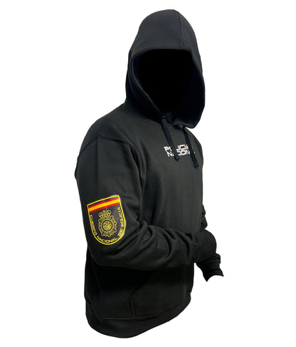 SUDADERA CON CAPUCHA - POLICIA NACIONAL