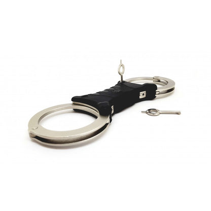 GRILLETE RIGIDO SPEEDCUFF NÍQUEL DOBLE CERRADURA TCH842